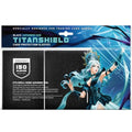 TitanShield Small Japanese Card Sleeves, Black (150 Sleeves) - Fits YuGiOh - color: Black