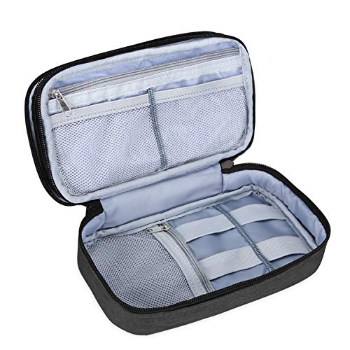 Teamoy Small Makeup Brush Bag(up to 8.5"), Black - color: Black, size: Small (Pack of 1)