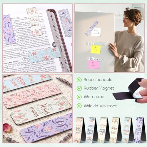XKDOUS 42 Bible Study Supplies Journaling Kit with Bible Highlighter, Green - color: Mint Green