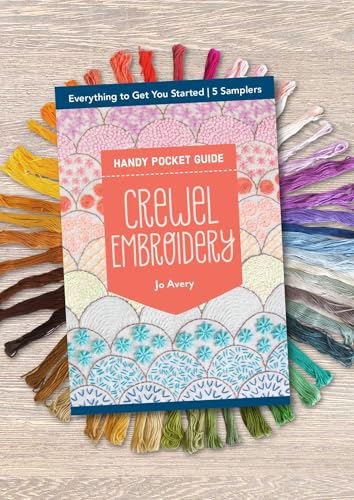 Crewel Embroidery Handy Pocket Guide: Everything to Get You Started; 5 Samplers