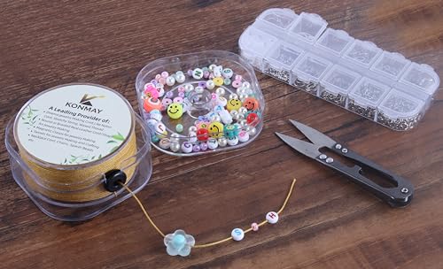 KONMAY 0.8mm Old Gold Nylon Bracelet String for Dream Catchers & Suncatchers - color: Old Gold, size: Braided 0.8mm
