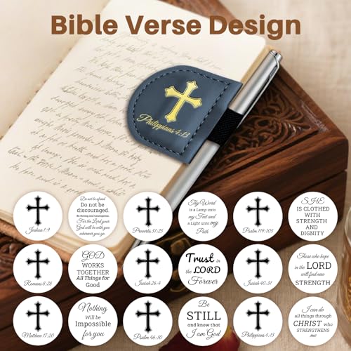Personalized Magnetic Bookmarks,Bible Bookmark(Blue,Isaiah 40:31) - color: Blue, size: Isaiah 40:31
