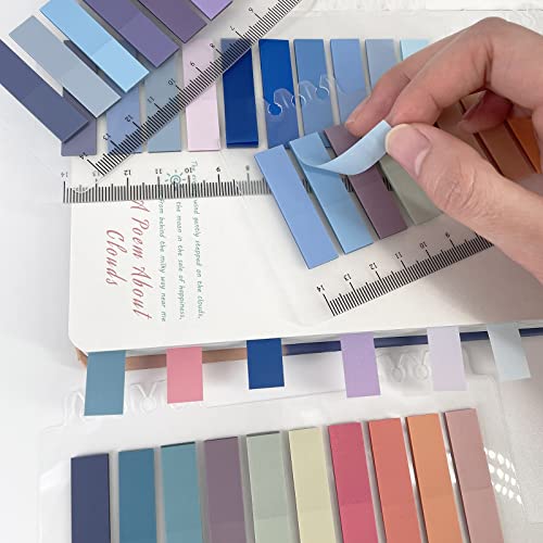 Potanro Sticky Tabs 800 Pcs Book Tabs Colorful Sticky Index Tabs - style: Sticky note A