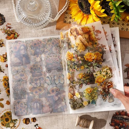 TIAMECH Harvest Overflows Rich Fall Sticker Book - color: Harvest Overflows