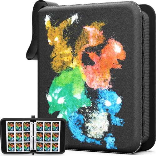 9 Pocket Card Binder, Collectible Trading Card Album Fits 900 Cards - size: 9-Pocket