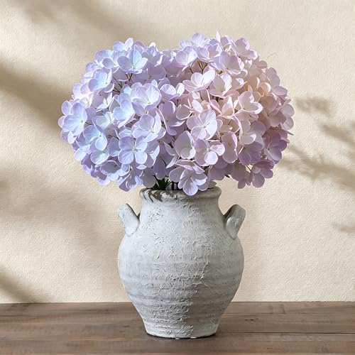Ceramic Flower Vase, 7.36" Decorative Vase for Rustic Home Décor - color: Rustic-25011-1