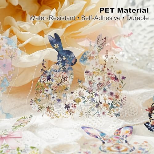 90 Pcs Floral Animal Stickers for Scrapbooking and Journaling - color: Earthly Splendor