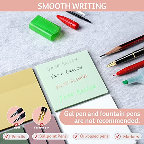 ONEDONE Transparent Sticky Notes -700 Sheets Clear Sticky Notes Tabs for Annotating Books, Translucent Book Annotation Kit w/Index Tabs Book Markers Office & School Supplies - color: 25 Colors