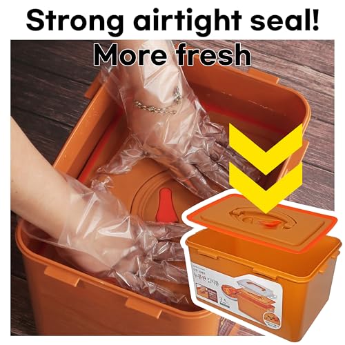 Fermentation Storage System for Kimchi & Sauerkraut | Airtight 0.71gal-2.7L - size: 0.71gal