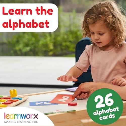 Toddler Learning Flash Cards | Kids Letter Number Alphabet Animal Color Words Flashcards | Large Cards Ideal for Preschool Kindergarden Pre K Educational | Flashcards 12 Months - 5 Years - size: Classic Size (5½ x 4¼")