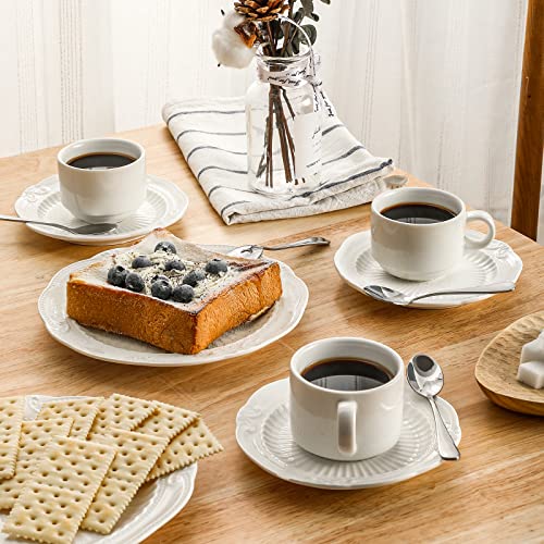 Hiware 12-Piece Demitasse Espresso Spoons, 4 Inches Stainless Steel Mini Coffee Spoons