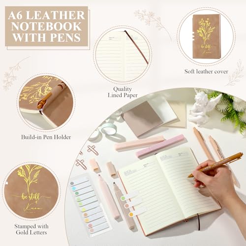 29 Pcs Bible Journaling Supplies Kit Housekeeping Week Gifts - color: Khaki, style: Boho