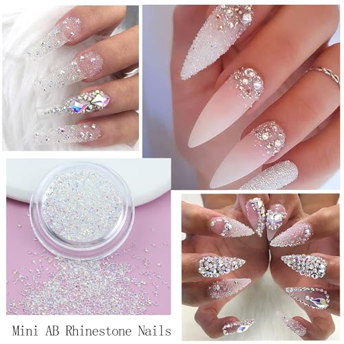 Nail Art Rhinestones Charms AB Crystals for Women Nail Design - color: Colorful-05