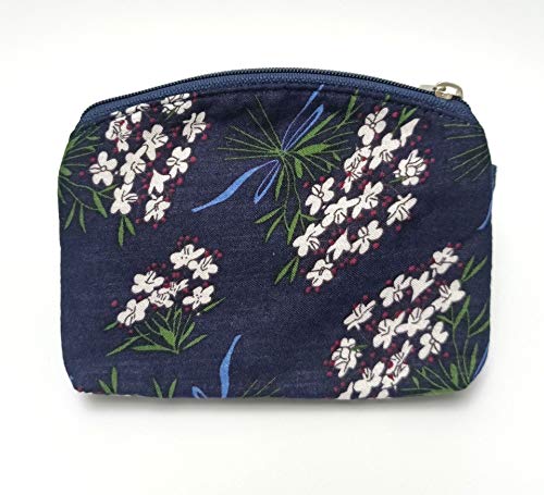 Coin Purse for Women Cute Small Wallets Change Purse Coin Pouch (dark blue) - color: Dark Blue