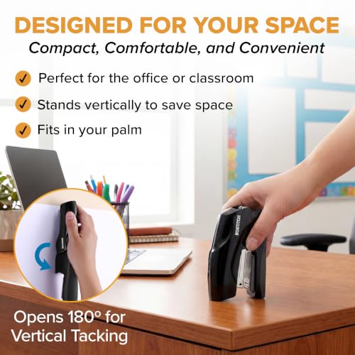 Bostitch Heavy Duty Stapler Value Pack, 40 Sheet Capacity, Black - color: Black