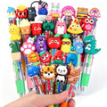 30pcs Mini Multicolor Pens 4-in-1 Cute Fun Pens for Students Teacher Gift - style: Cute-30pcs