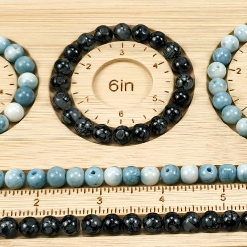Petoysoso Bead Boards for Jewelry Making, Bamboo Beading Board for Bracelet, Bracelet Bead Board,Jewelry Making Supplies,Beading Tray - size: Bracelet-S5