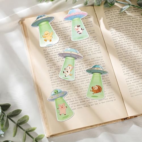 Cute Magnetic Bookmarks Gift - 9pcs Funny Dog Duck Animals Bookmark - style: Farm Animals