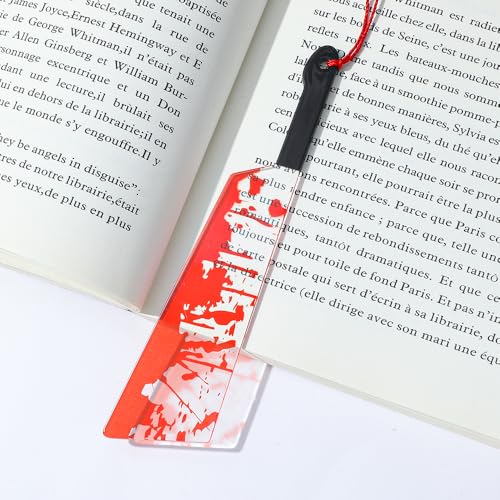Horror Bloody Creepy Tool Bookmark, 1 Piece - color: 1pc Large Knives