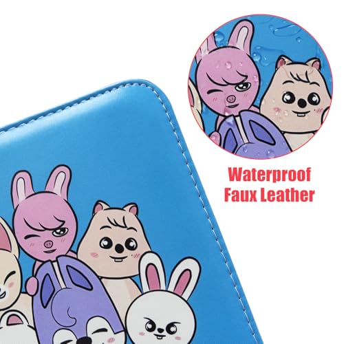 400 Pockets Kpop Photocard Binder,Portable Waterproof PU Storage Album,RL54 - color: Kpop02-400