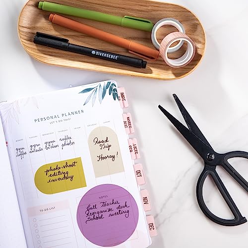 DiverseBee Transparent Sticky Notes Set with Quick Dry Pen (Muse) - color: Muse