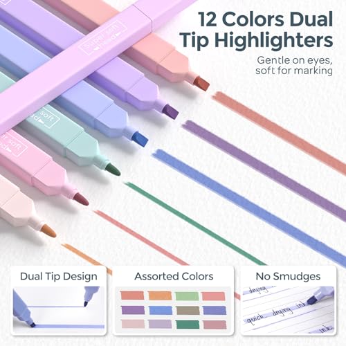 Nicpro School Supplies with Cute Pencil Case, 39 PCS Blue - color: Blue, size: 1 count (Pack of 39)