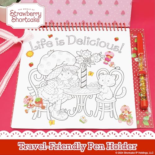Horizon Group USA Sketch & Activity Book, Strawberry Shortcake, 20 Pages - color: Strawberry Shortcake, 20 Pages