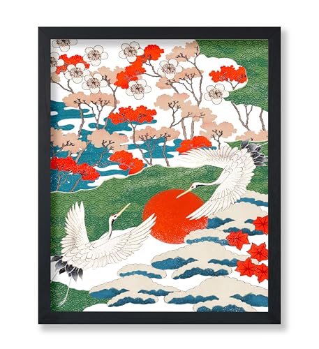 Poster Master Katsushika Hokusai Poster - Hokusai Japanese Print - Ancient Japanese Masterpiece - 8x10 UNFRAMED Wall Art - Gift for Family and Friends - Wall Decor for Home, Living Room, Office - color: Style-15, size: 8"L x 10"W