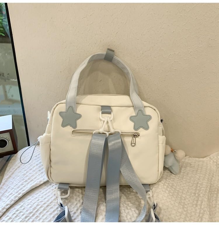 Japanese Ita Backpack Cute Bags Kawaii Y2K Bags Crossbody Purse Messenger Bags for Women Shoulder Bag Tote (Yellow) - color: Yellow