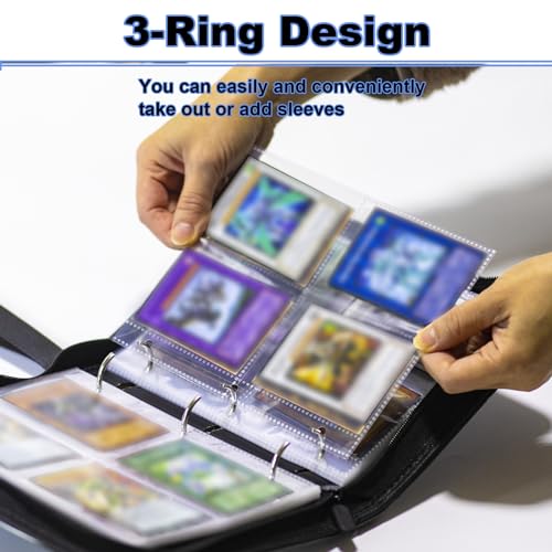 Kpop Photocard Binder Holder 440 Pockets Album A5 3 Ring Binder Pages - color: A-Classic-440 Pockets