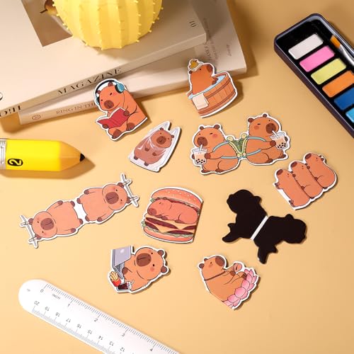 10pcs Animal Magnetic Bookmarks, Cute Animal Bookmarks Adorable Page Marking Accessories for Diaries Planning Manuals & Documents