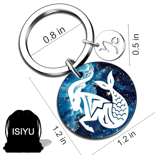 isiyu 12 Constellation Keychain Zodiac Astrology/Birthday For Women Men Adults Boys Girls Horoscope Lovers Gifts For Women - color: Color 10