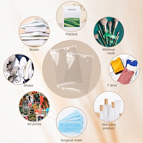 Golden State Art 11"x14" Acid-Free Crystal Clear Storage Sleeves,200 Pack - size: 11x14