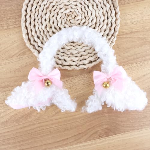 Lamb Ears Headband Sheep Cosplay Hairband Farm-Themed Animal Ears Headpiece - color: Sheep