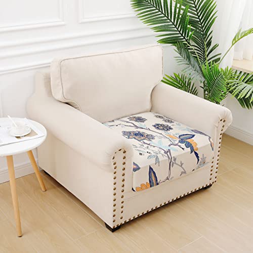 hyha Printed Couch Cushion Covers, Sofa Covers Washable for Cushion Couch - color: Beige, size: Seat Cover Small