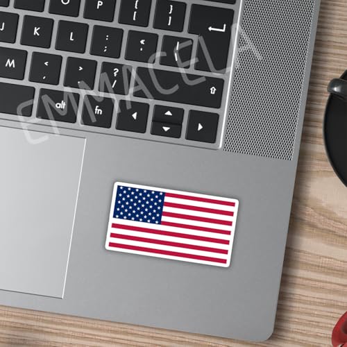 (3PCS) America Flag stickers, USA American Sticker, US Patriotic Waterproof Vinyl Decals For Laptops, Tumblers, Water Bottles, Books, Scrapbooks, Size 3 x 1.7 Inch - color: America