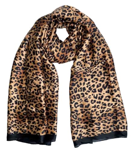 Acotavie Scarfs for Women Dressy Fashion Scarves Long Floral Pattern Scarf - color: C029