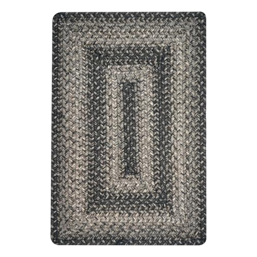 Homespice Flint Hill Jute Braided Placemats, Rect 13x19 Set of 4 - color: Flint Hill