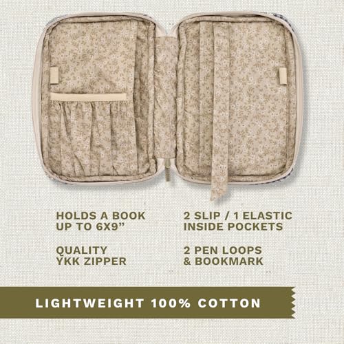 Bella Taylor Small Bible Cover, Quilted Bible Case, Khaki Patchwork - color: Khaki Patchwork, size: Small