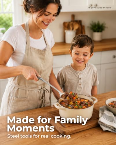 Zulay Kitchen Stainless Steel Slotted Spoon - size: Slotted Spoon