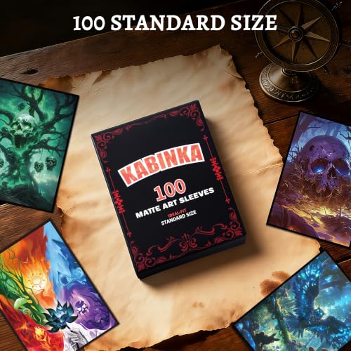 Kabinka MTG Card Sleeves - 100 Standard Size Pack - color: Skull Tree