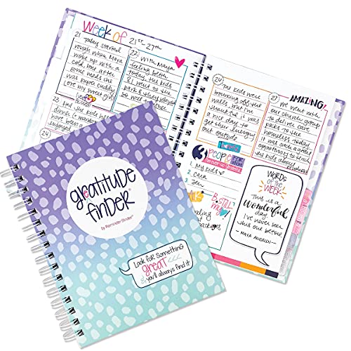 Denise Albright Gratitude Finder® 52 Week Non-Dated Journal for Women, Teens & Girls with 165 Hand-Illustrated Stickers (Seaside Goddess) - color: Seaside Goddess Gratitude Finder Journal