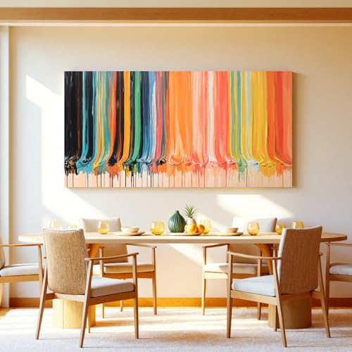 Abstract Wall Art Prints Canvas Art Wall Decor For Living Room 24"×48" - color: LAI-12G, size: 48"L x 24"W