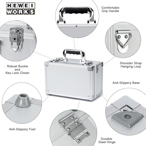 Collectable Trading Card Cases, Toploaders Storage Box, Magnetic Card Storage Hard Cabinet, Graded Card Storage Case, Sports & Trading Collector Storage Box (Silver) - color: Silver, size: Small