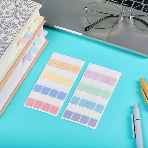 Mr. Pen- Sticky Index Tabs, 480 Pcs, Pastel Sticky Tabs for Notebooks - color: Pastel, size: 1" × 0.5", 480 pcs
