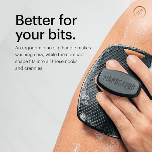 MANSCAPED® The Body Buffer Premium Silicone Cleansing Scrubber - size: Body Buffer
