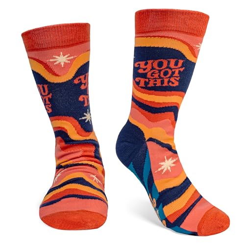 Lavley Women's Funny Socks Cute Novelty Gift for Women & Teens - color: You Got This