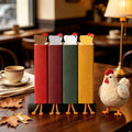 4 Pack Fall Crochet Chicken Bookmarks Chick Book Marks for Reading Gifts - color: Colorful Chicken