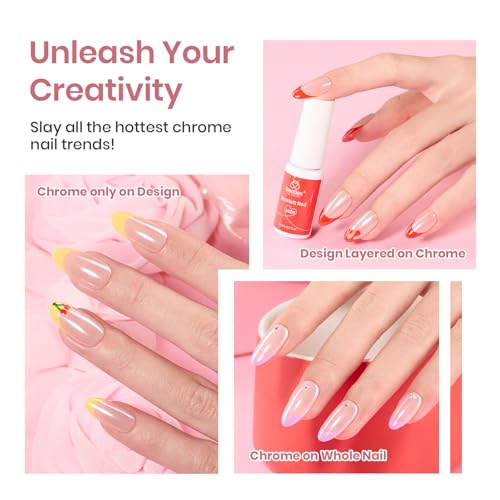 Beetles Gel Liner Nail Art Polish Set Pastel French Tip Nails Polish - color: E - Multicolor-20-23