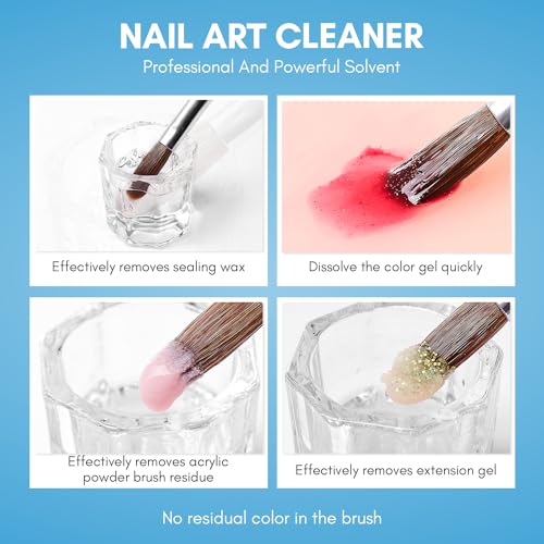 Makartt Nail Art Brushes Cleaner 70ml/2.36 Fl.oz - color: Clear-Nail Brush Conditioner